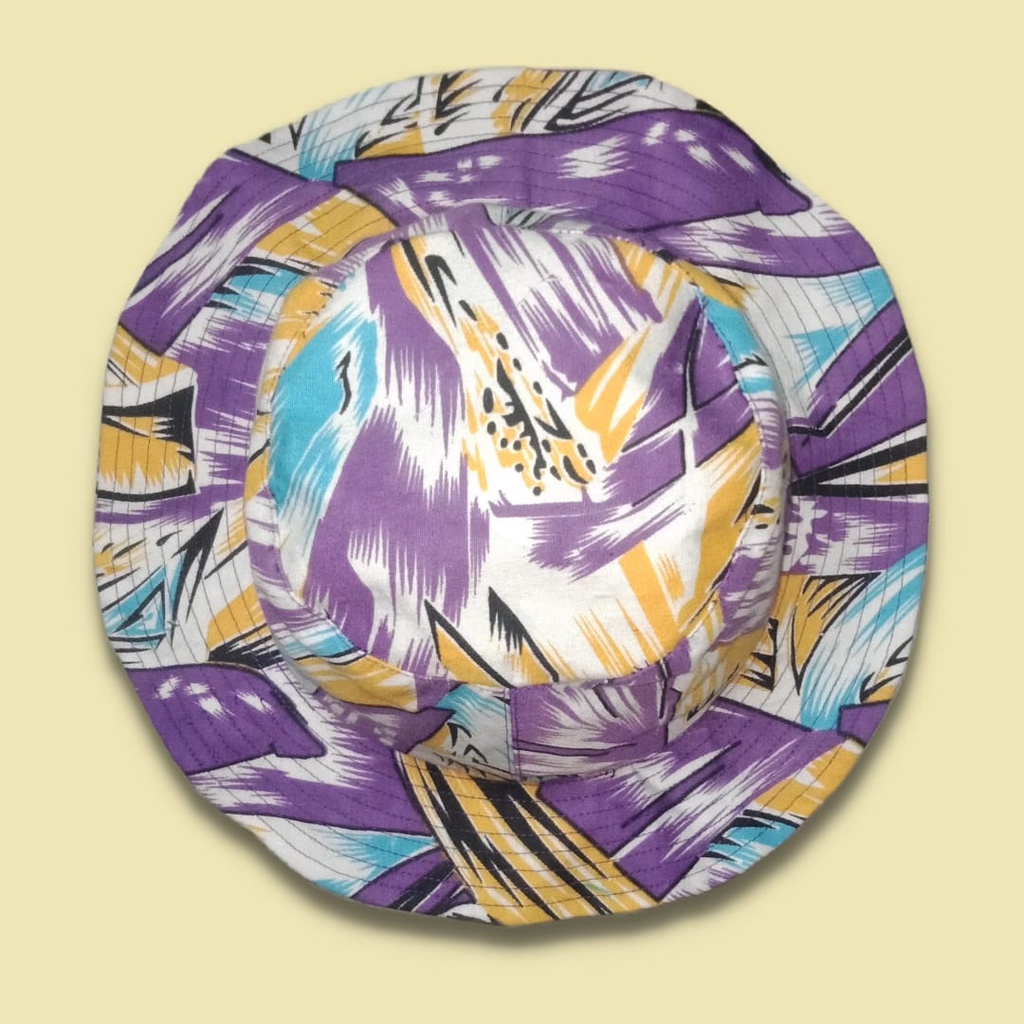Topi Motif | Top Corak | Topi Batik | Topi Bucket