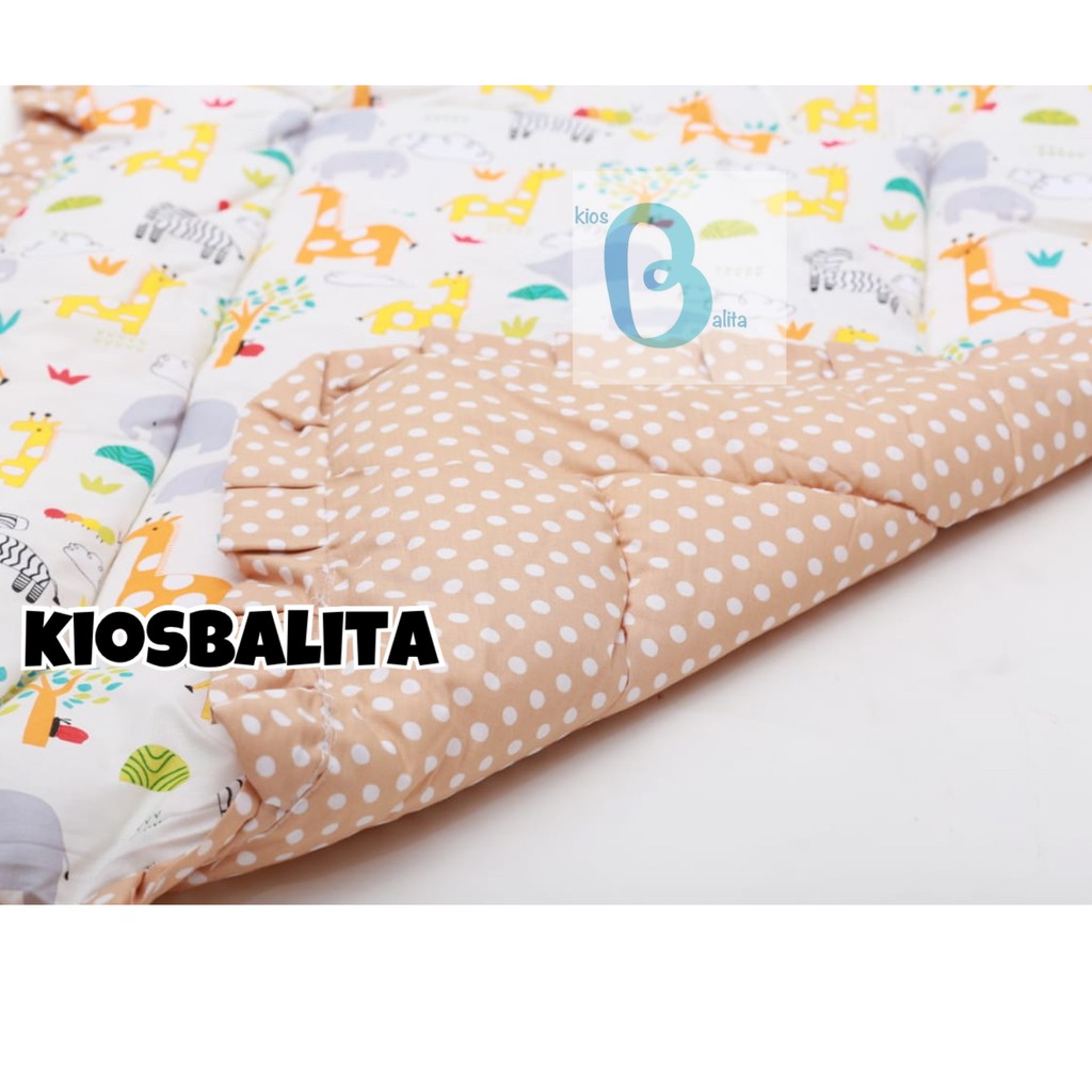 BED COVER SET BAYI Bed Cover Bayi Bantal Guling Selimut Bayi Tempat Tidur FREE tas mika Kado Lahiran