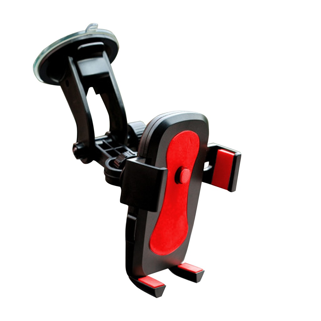 Phone Holder Tempat HP Mobil Universal Model B1 Merah