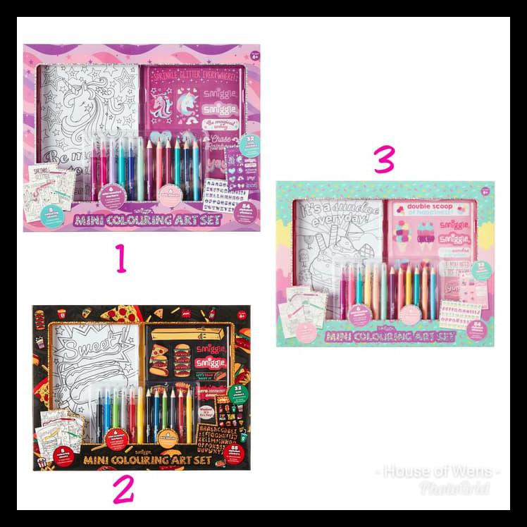 

TERBARU SMIGGLE MINI COLOURING ART SET PERALATAN MELUKIS TERLARIS DAN MURAH