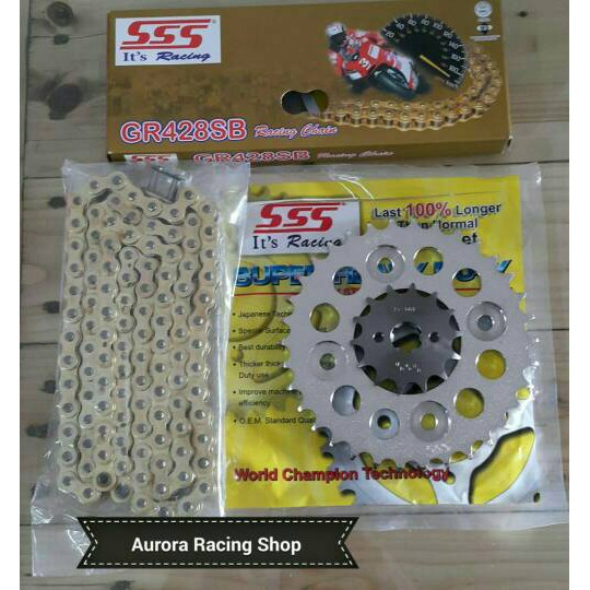 GirSet | GearSet SSS [428] Supra X 125 | Blade New | Revo Absolute