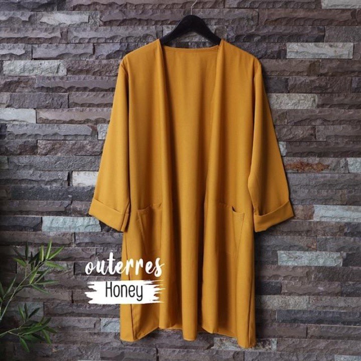 Baju Atasan ALIYA SAKU Outer Cardigan