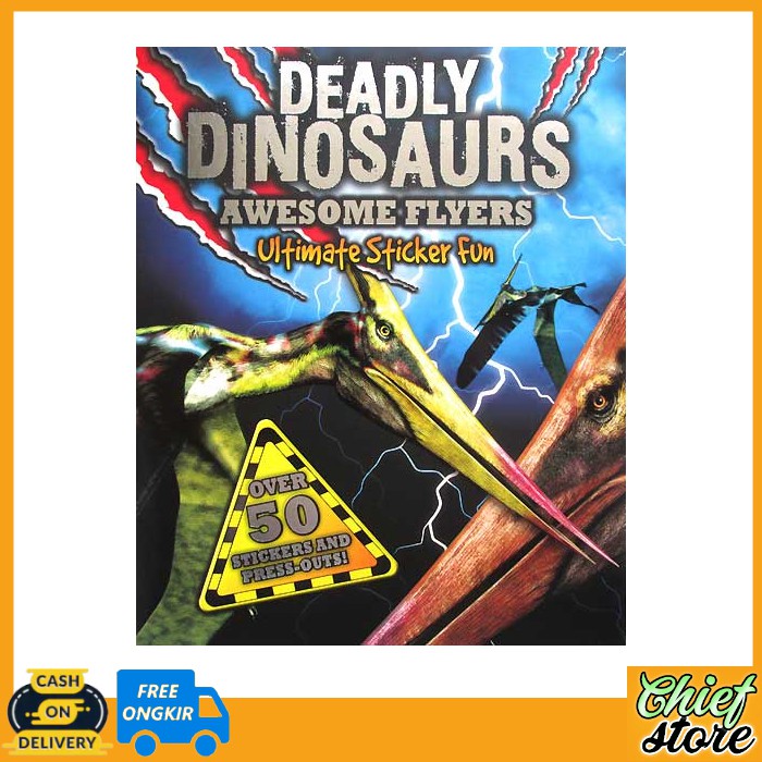 

STICKER BOOK DINOSAURS BUKU STIKER DINOSAURUS