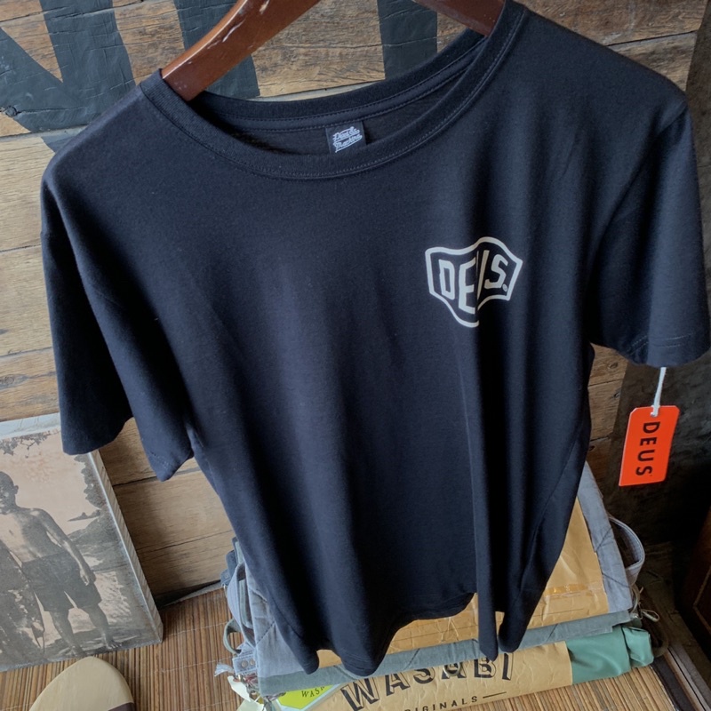 Baju Pria Deus Ex Machina Original Temple Of Enthusia Sm Nf Black New