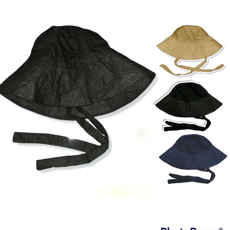 Wide Bucket Hat Tali / Bucket Hat Korea / Topi Bucket / Bucket Hat Selebgram / Bucket Hat baby boy