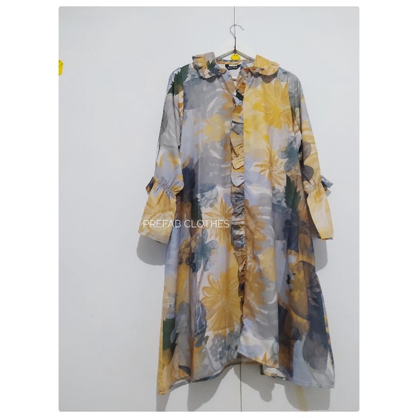 preloved tunik by MAIMA no nadjani benang jarum buttonscarves