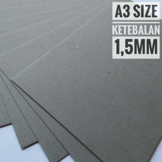 

Sy ( 10 Lembar ) Kertas Board No 40 / Karton 1.5 mm Uk A3 / 29.7 cm X 42 cm ini