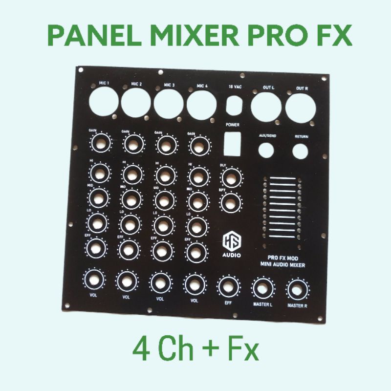 panel mixer pro fx 4ch