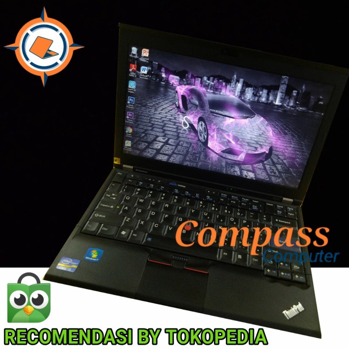 [ Laptop Second / Bekas ] Lenovo X220 Thinkpad Core I5 Murah Notebook / Netbook