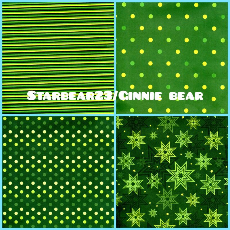 

kertas kado the green doff sansanwawa