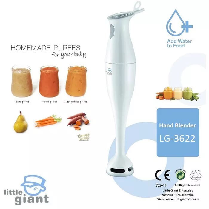 Little Giant Hand Blender LG 3622 - Blender Tangan MPASI - BPA Free