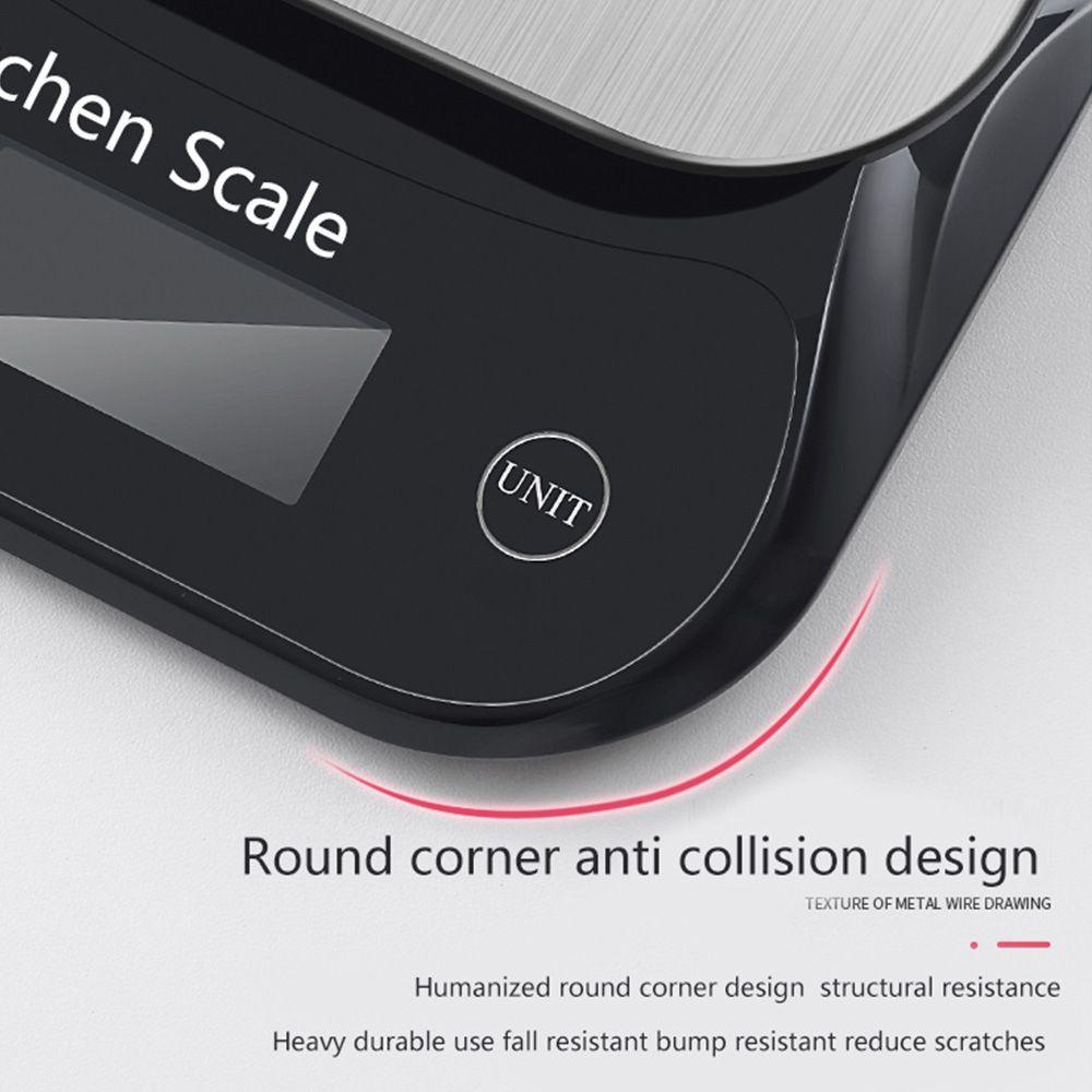 Solighter Timbangan Digital Elektronik Presisi Tinggi Bahan Stainless Steel Dengan Layar LCD Balance