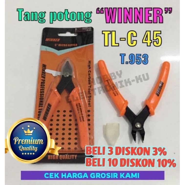 TOOLS TANG POTONG WINNER CS-45 ORANGE