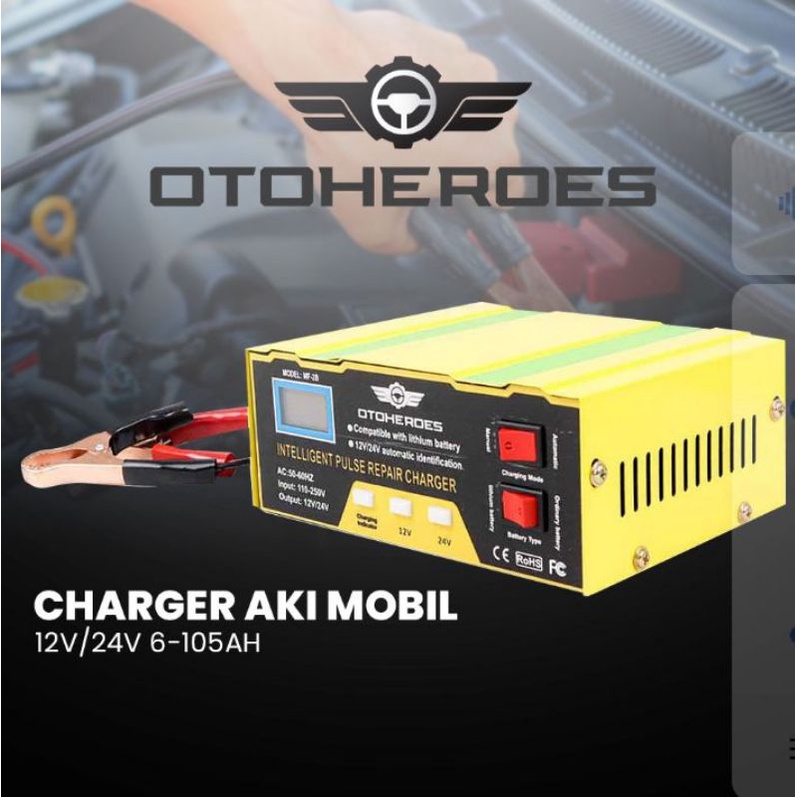 Charger Aki 12/24 V 10A