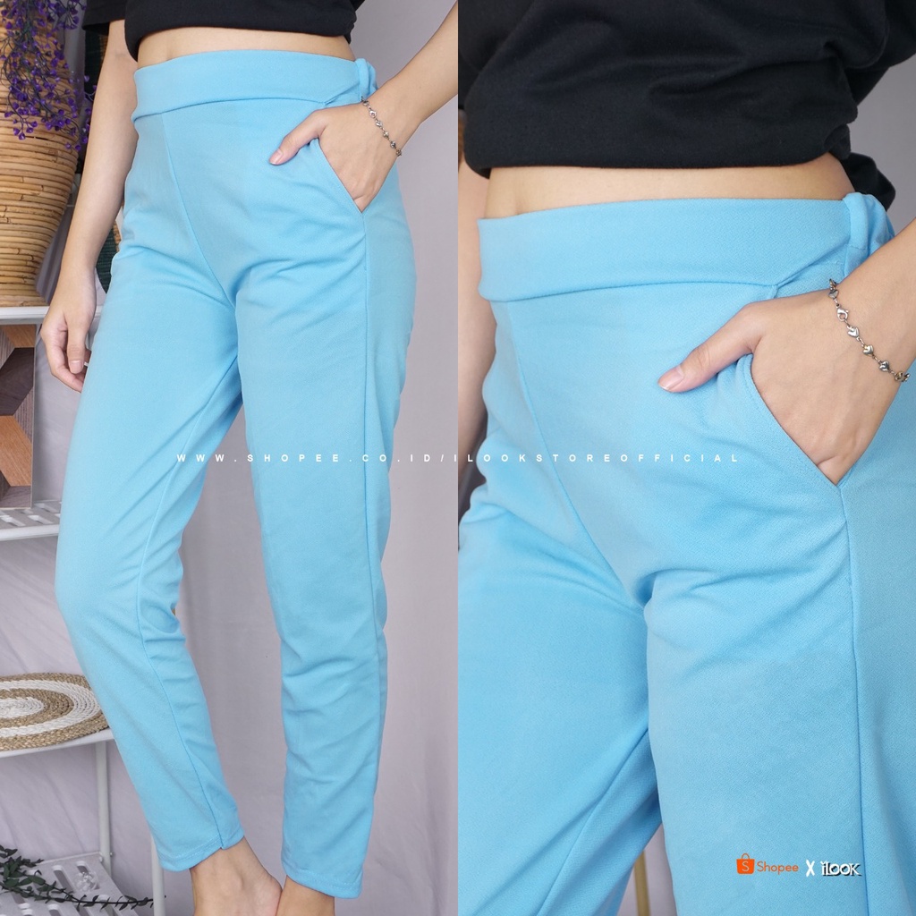 ilook | Cello Pants | Celana Panjang Basic | Celana Kantor | Celana Panjang Polos