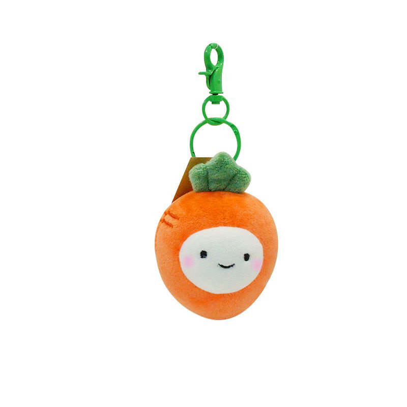 Gantungan Kunci Boneka Buah Sayur Mewah Lucu Dengan Lanyard Yang Dapat Dilepas