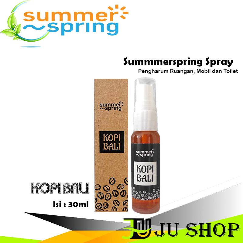 Parfum pengharum Mobil / Ruangan / Toilet  / kamar mandi Kopi BALI Spray 30ml