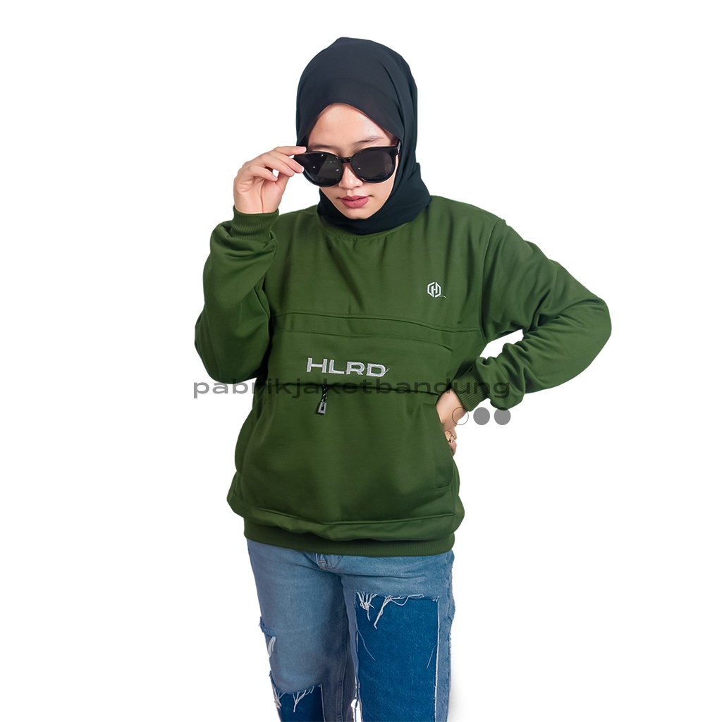 HOLYRIDER Sweatshirt Kagoule Olive