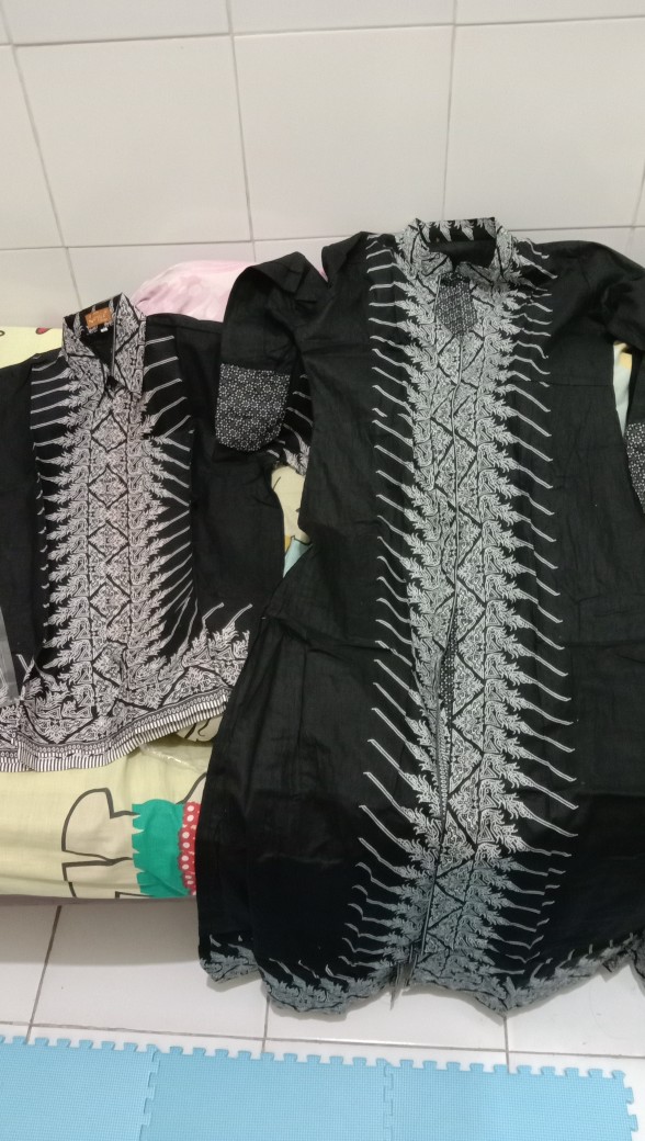 Cp Gamis Cardi Modang Batik Seragam Kondangan Murah Cantik