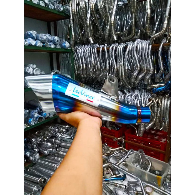 SELENCER / SILINCER RACING MOTOR LEOVINCE / knalpot racing leovince / knalpot leovince