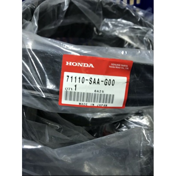 Karet Spoiler Lidah Bumper Depan Bawah Honda Jazz GD3 IDSI 2003-2005