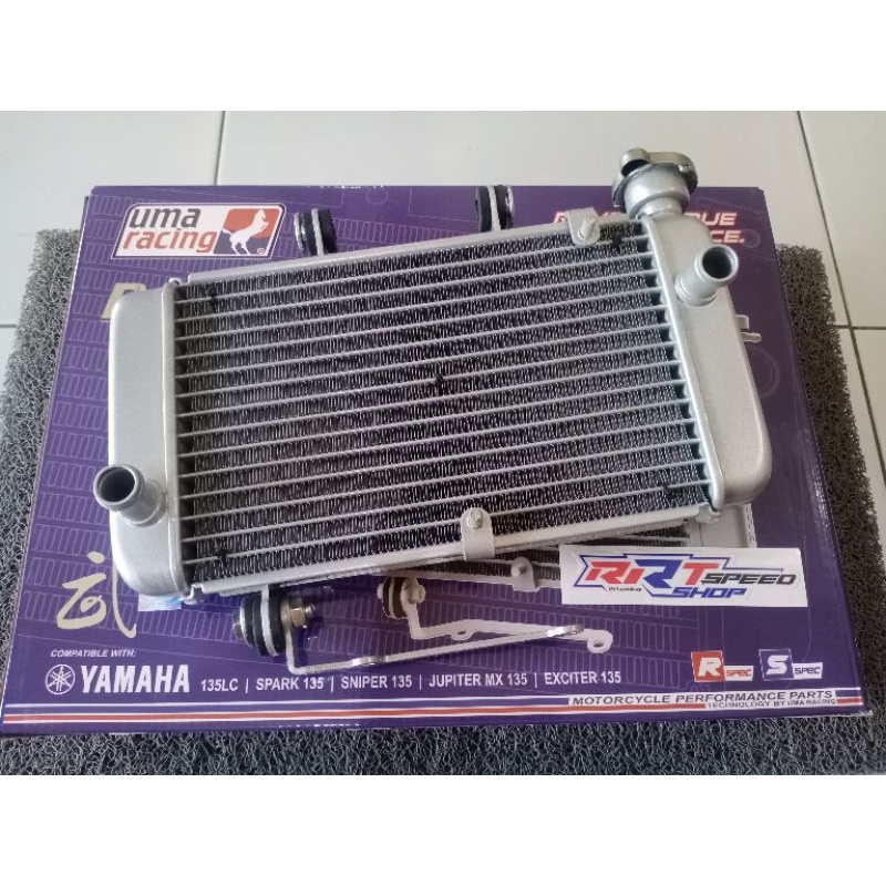 RADIATOR ALUMUNIUM UMA LC135 / SPARK 135 / JUPITER MX 135 / EXITER 135