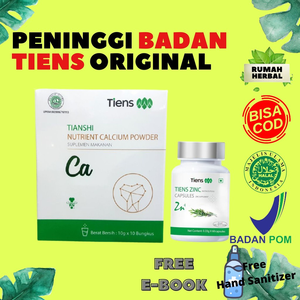

SUSU PENINGGI BADAN TIENS ORIGINAL