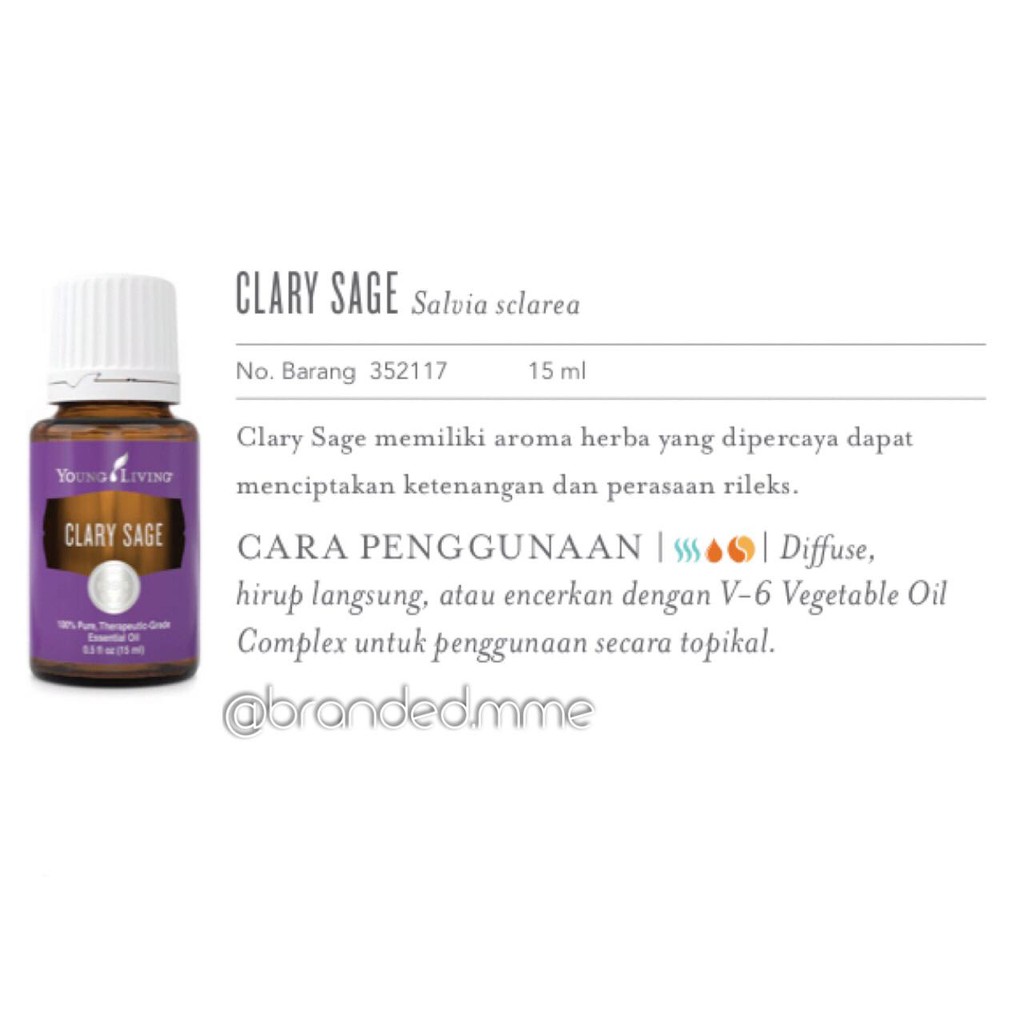 Clary Sage Young Living Essential Oil