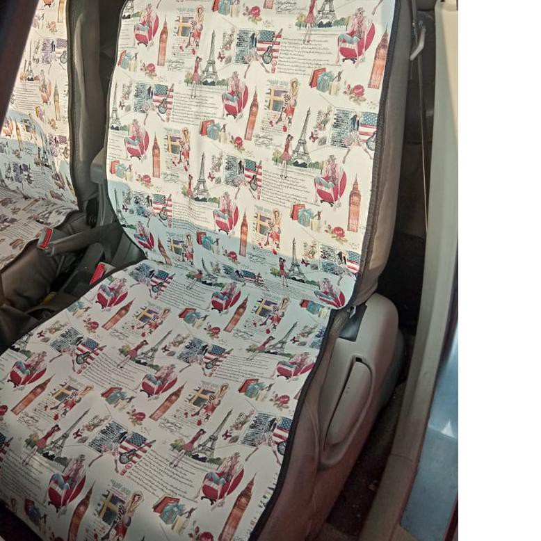 ➯ sarung jok mobil kulit jok mobil avanza brio calya xenia agya ayla mobilio racing anti air ❋