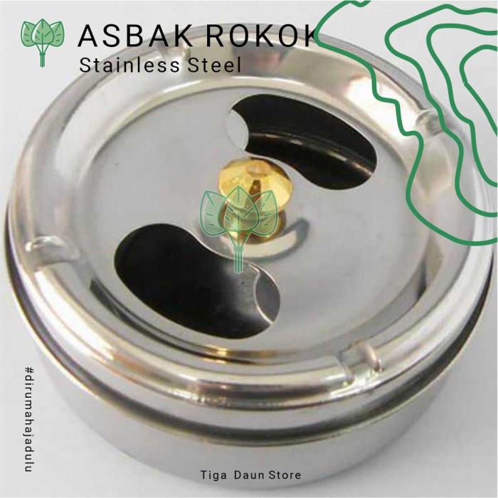 ASBAK ROKOK PORTABLE | Stainless Steel