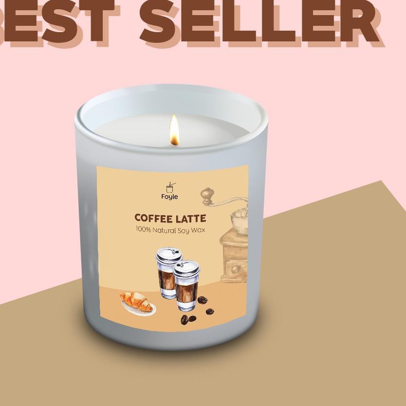 Segera Beli Foyle Scented Candle Coffee Latte 65gr Lilin Aromaterapi Shopee Indonesia