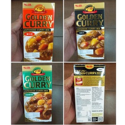 

SB Golden Curry Japanese Curry Mix Bumbu Kari Jepang / S&B Bumbu Kari Jepang Mixed