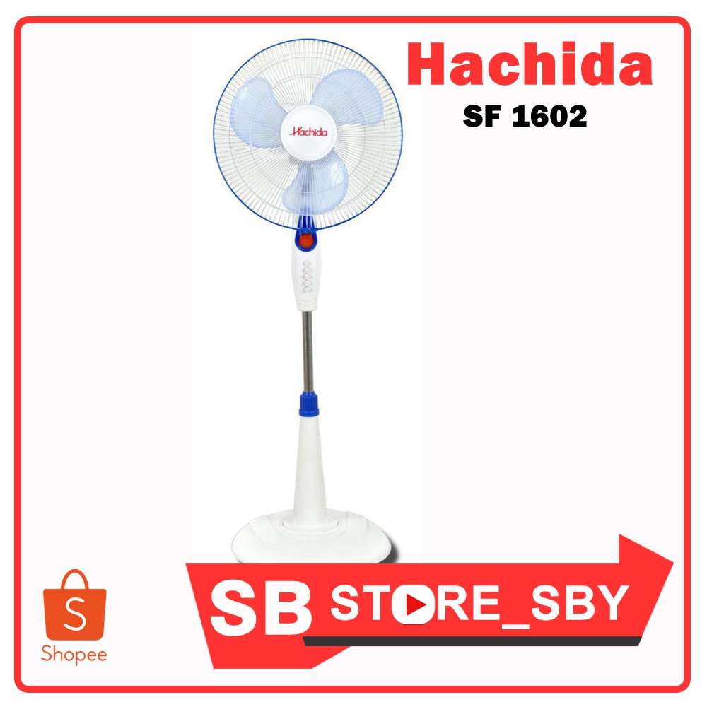 Stand Fan Kipas Angin HACHIDA HC-1602