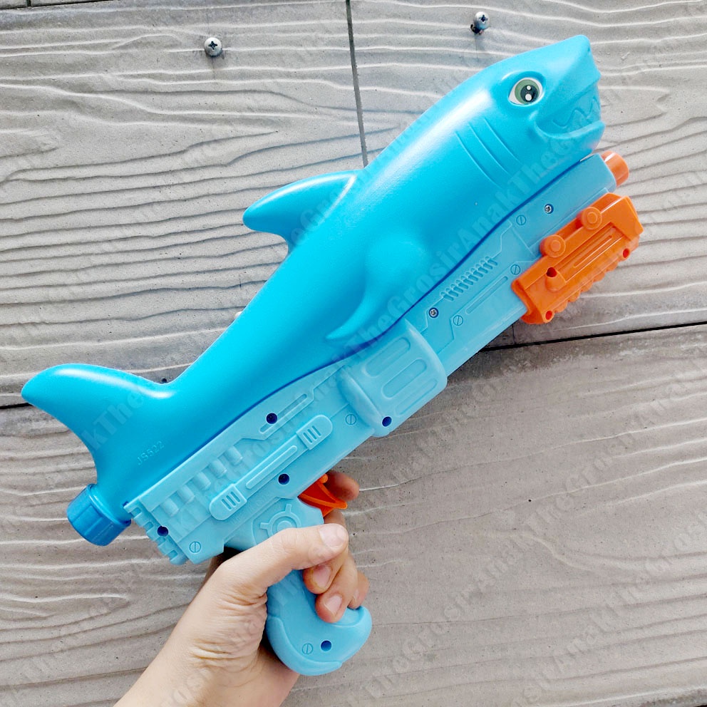 SHARK WATER GUN MAINAN PISTOL TEMBAK AIR HIU BLASTER