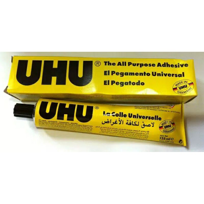 

HJK UHU All Purpose 125 ml / Lem UHU Cair / Lem Prakarya