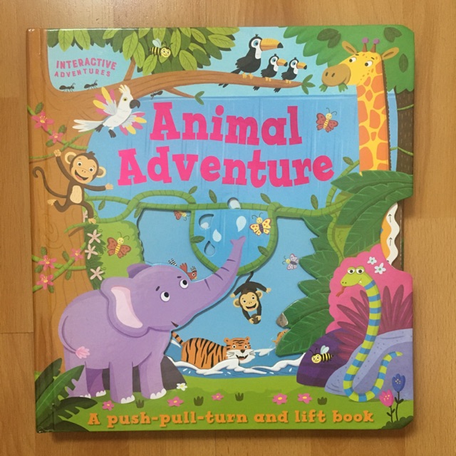 

Board book animal adventure
