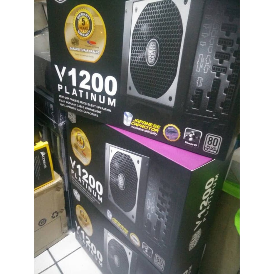 Power Supply COOLER MASTER 80PLUS V1200W (Platinum Full Modular)