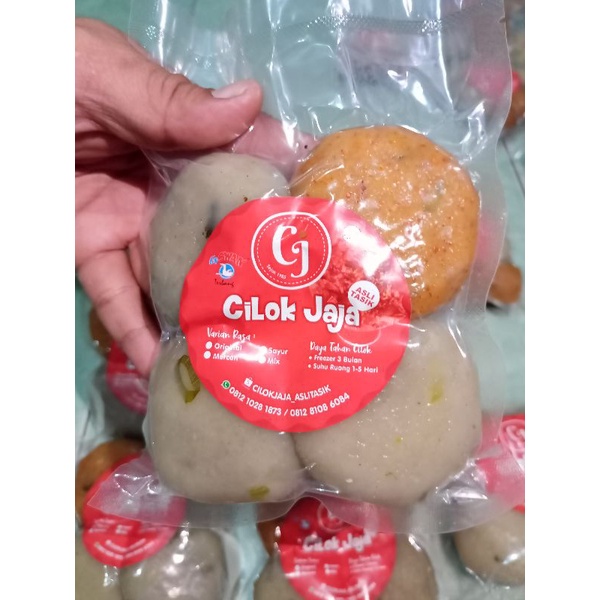 

CILOK JAJA ASLI TASIK/CILOK GEPREK/CILOK GEPENG/ISI DAGING SAPI & TETELAN/BUMBU KACANG