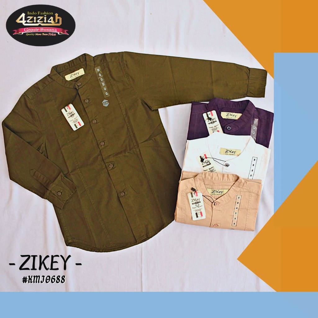 KEMEJA ANAK/ KEMEJA ANAK POLOS/ KEMEJA ANAK ZIKEY BEST SELLER