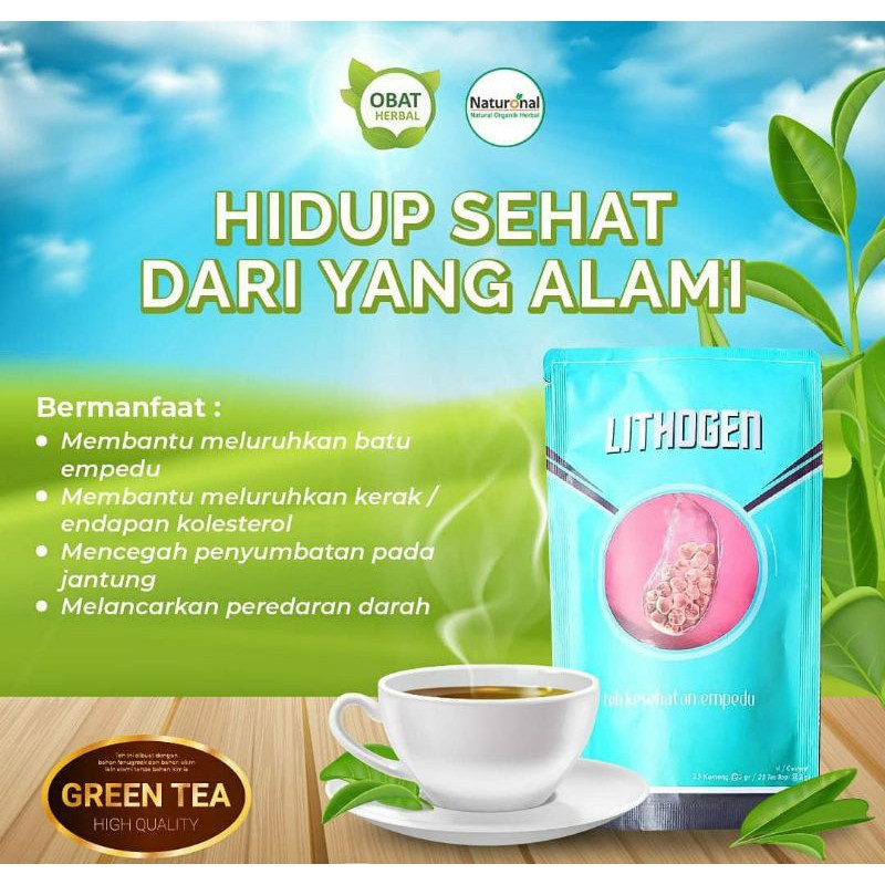 

Teh Lithogen Herbal Penghancur Batu Empedu