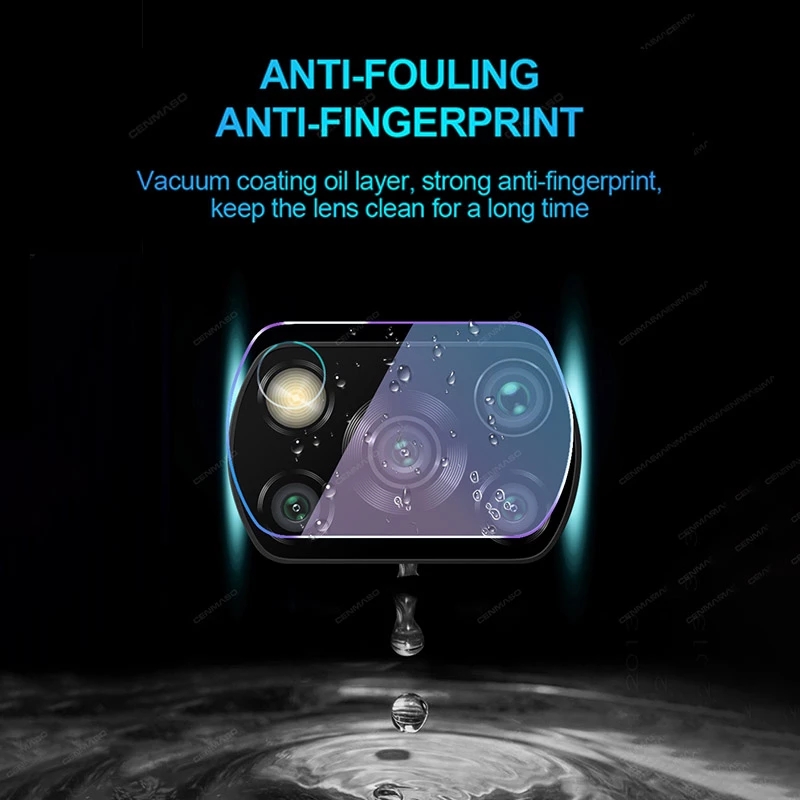 Tempered Glass Pelindung Lensa Kamera Xiaomi Poco X3 Nfc