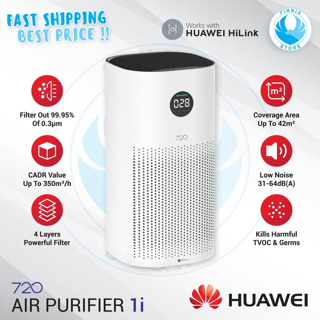 Huawei Hi-Link 720 Smart Air Purifier 1i - Penyaring Pembersih Udara