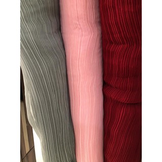 Kain Plisket Sifon Eksklusif Pleated Chiffon Shopee Kain Plisket Sifon Eksklusif Pleated Chiffon Shopee