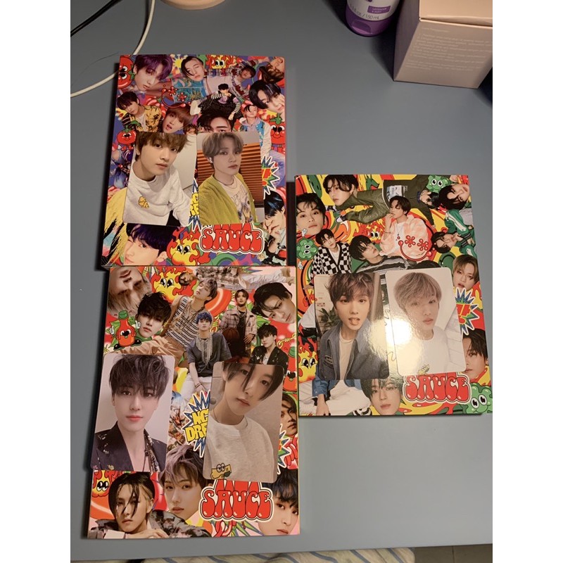 Photocard Hot Sauce Jaemin Jisung Chenle Haechan Renjun PC Cafe Crazy Boring Chilling