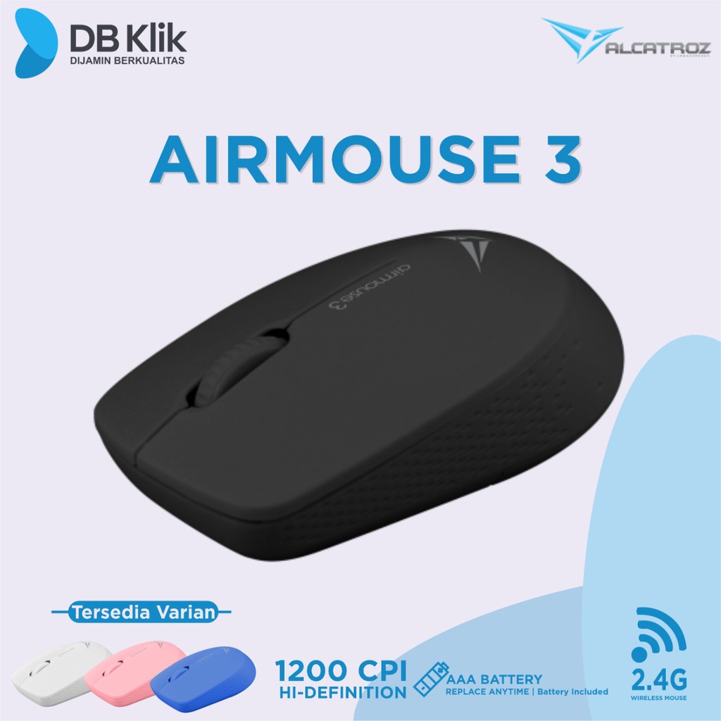 Mouse Wireless Alcatroz Airmouse 3