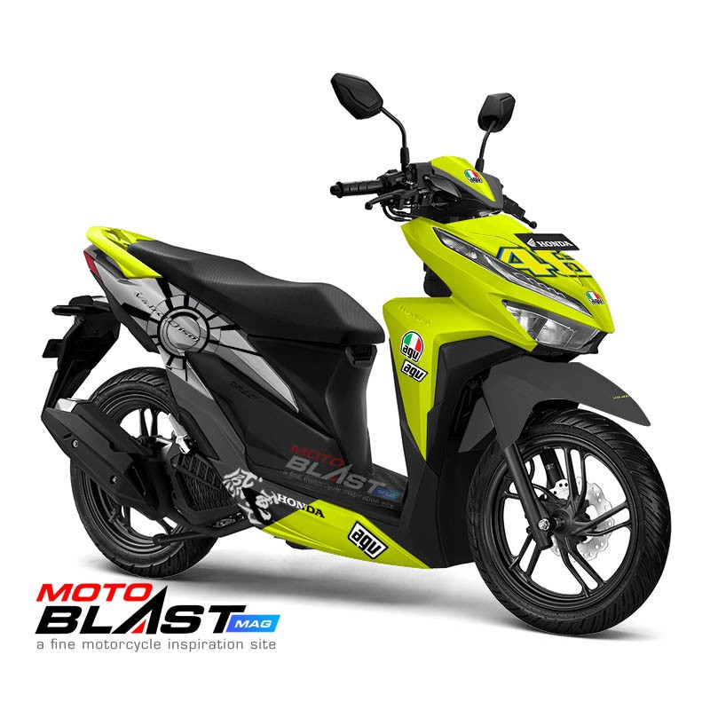 Decal Stiker Vario 125 Atau 150 Esp VR46 SUNMOON