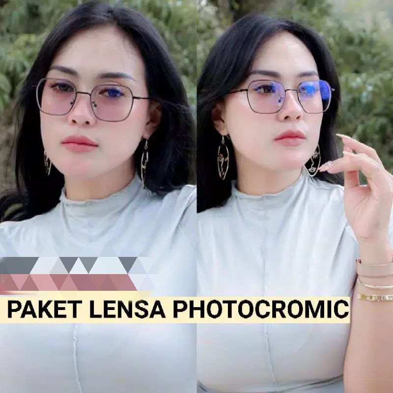 Kacamata 2885 free lensa photocromik