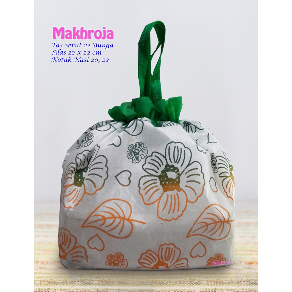 Tas Hajatan Spunbond Serut 22 Bunga Kenanga
