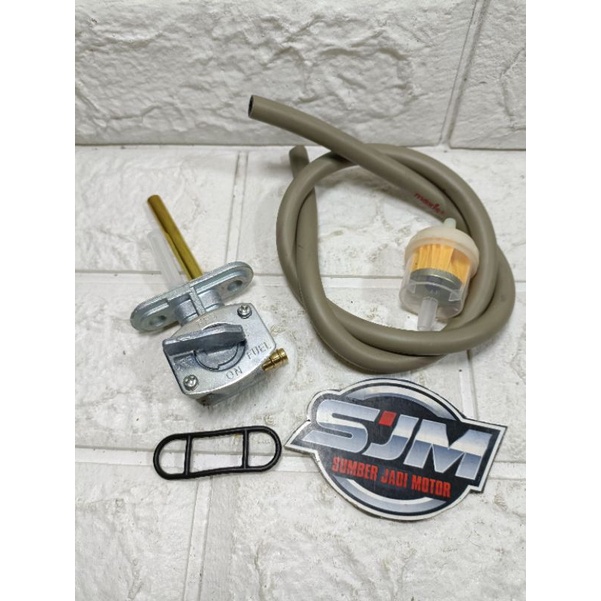 Kran Keran Bensin Yamaha Rx Rxk Rx king New Lama Rx s Spesial Dan Slang Filter Bensin SET OEM