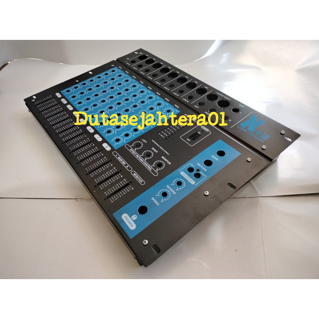 BOX MIXER BOX KOSONG MIXER 8 CHANNEL INPUT AUDIO BOK MIXER DS